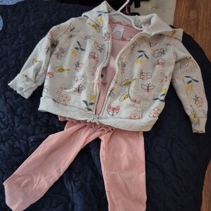 Cozy Pink Kids Leggings